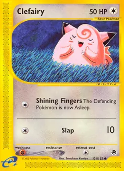 Clefairy — Expedition Base Set 101
