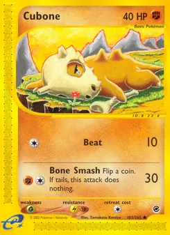 Cubone — Expedition Base Set 103
