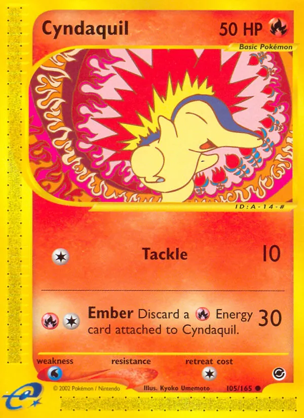 Cyndaquil — Expedition Base Set 105