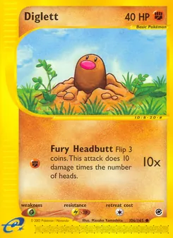 Diglett — Expedition Base Set 106