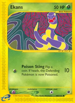 Ekans — Expedition Base Set 108