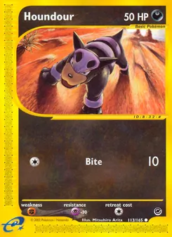 Houndour — Expedition Base Set 113