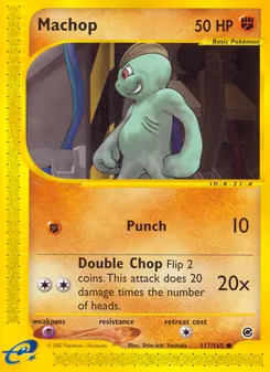 Machop — Expedition Base Set 117