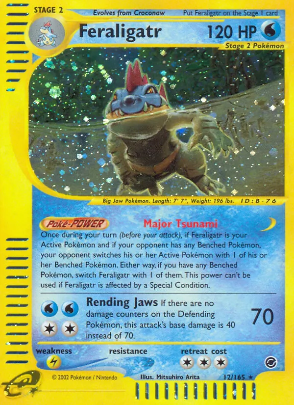 Feraligatr — Expedition Base Set 12