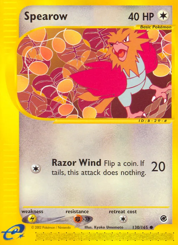 Spearow — Expedition Base Set 130