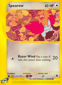 Spearow — Expedition Base Set 130