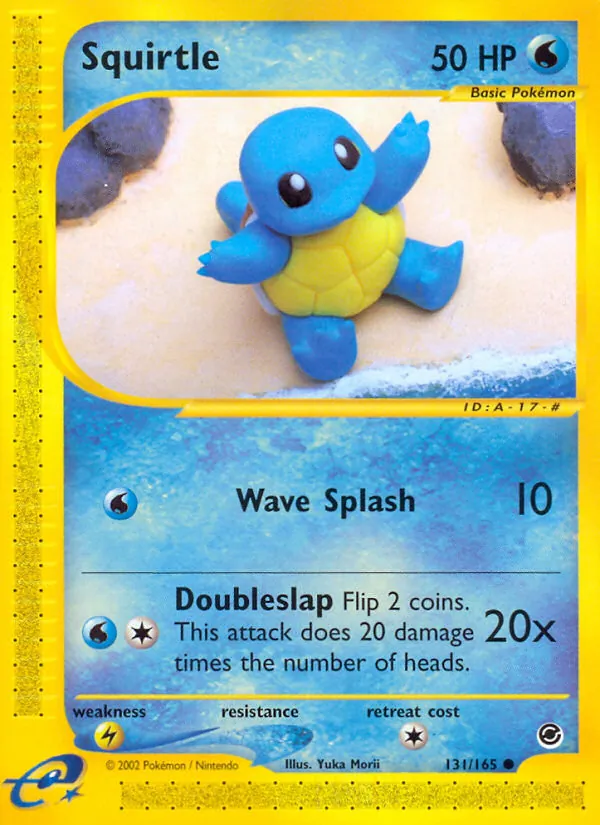 Squirtle — Expedition Base Set 131