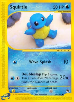 Squirtle — Expedition Base Set 131