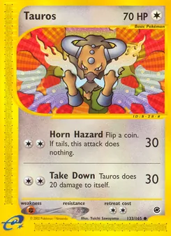 Tauros — Expedition Base Set 133