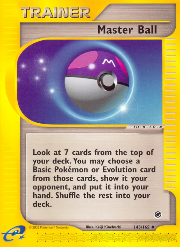 Master Ball — Expedition Base Set 143