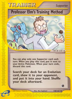 Professor Elm's Training Method — Expedition Base Set 148