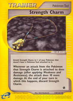 Strength Charm — Expedition Base Set 150