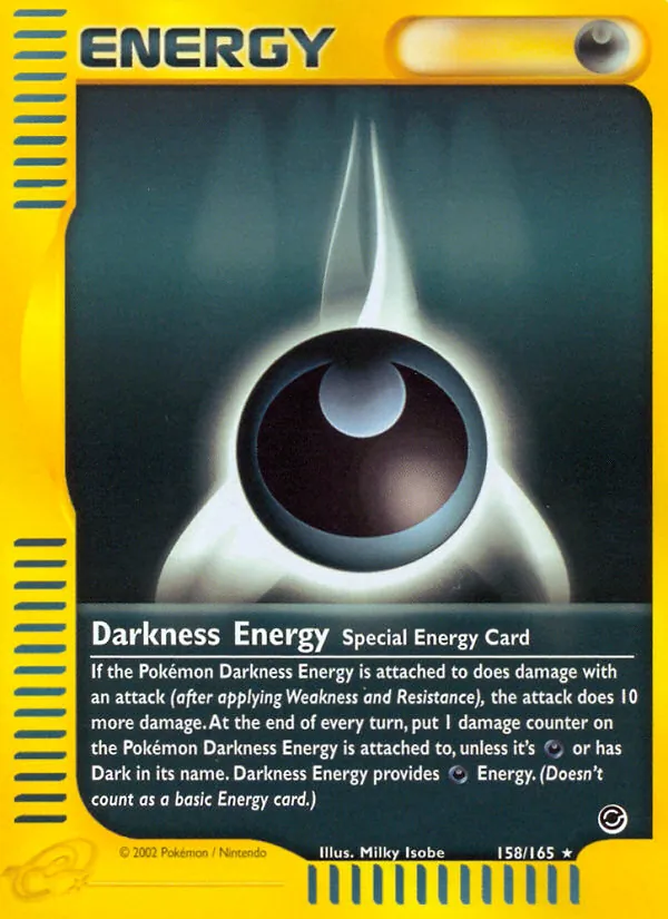 Darkness Energy — Expedition Base Set 158