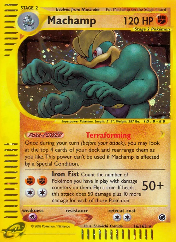 Machamp — Expedition Base Set 16