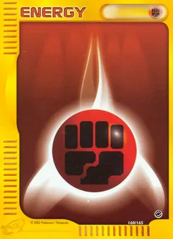 Fighting Energy — Expedition Base Set 160