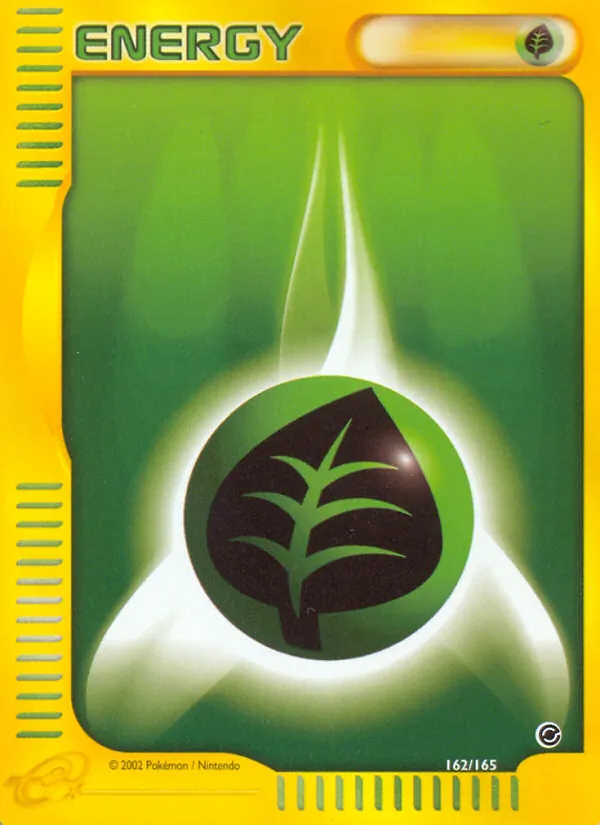 Grass Energy — Expedition Base Set 162