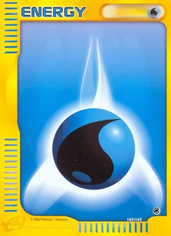 Water Energy — Expedition Base Set 165