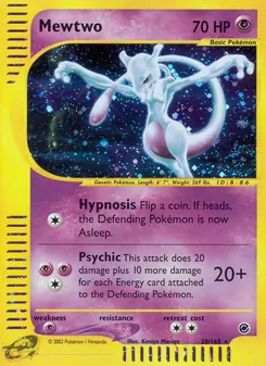 Mewtwo — Expedition Base Set 20