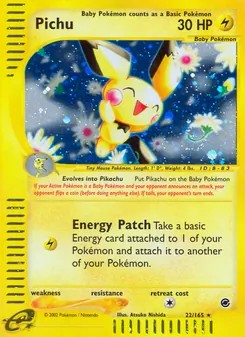 Pichu — Expedition Base Set 22