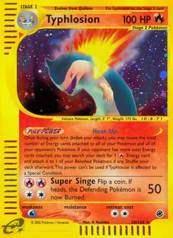 Typhlosion — Expedition Base Set 28
