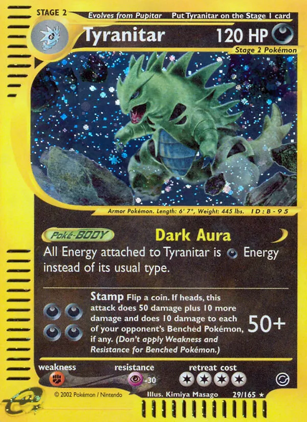 Tyranitar — Expedition Base Set 29