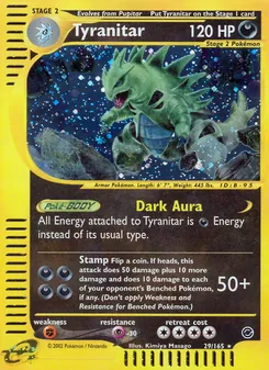 Tyranitar — Expedition Base Set 29