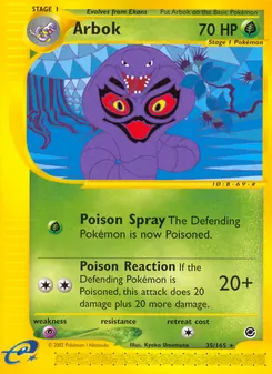 Arbok — Expedition Base Set 35