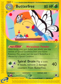 Butterfree — Expedition Base Set 38