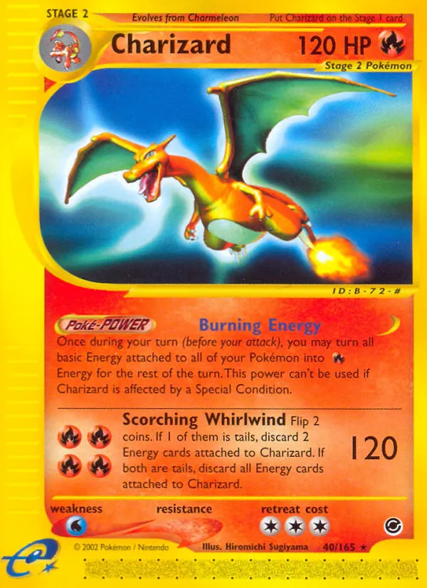 Charizard — Expedition Base Set 40