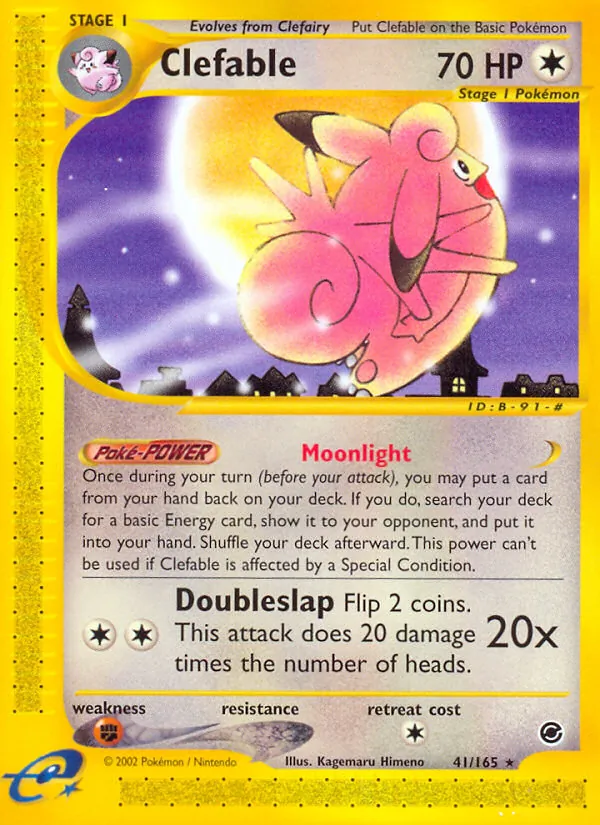Clefable — Expedition Base Set 41