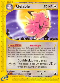 Clefable — Expedition Base Set 41