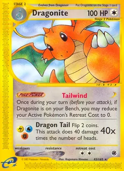 Dragonite — Expedition Base Set 43