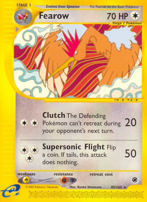 Fearow — Expedition Base Set 45