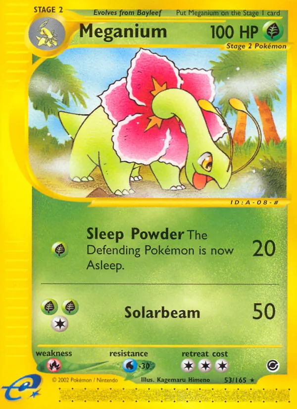 Meganium — Expedition Base Set 53