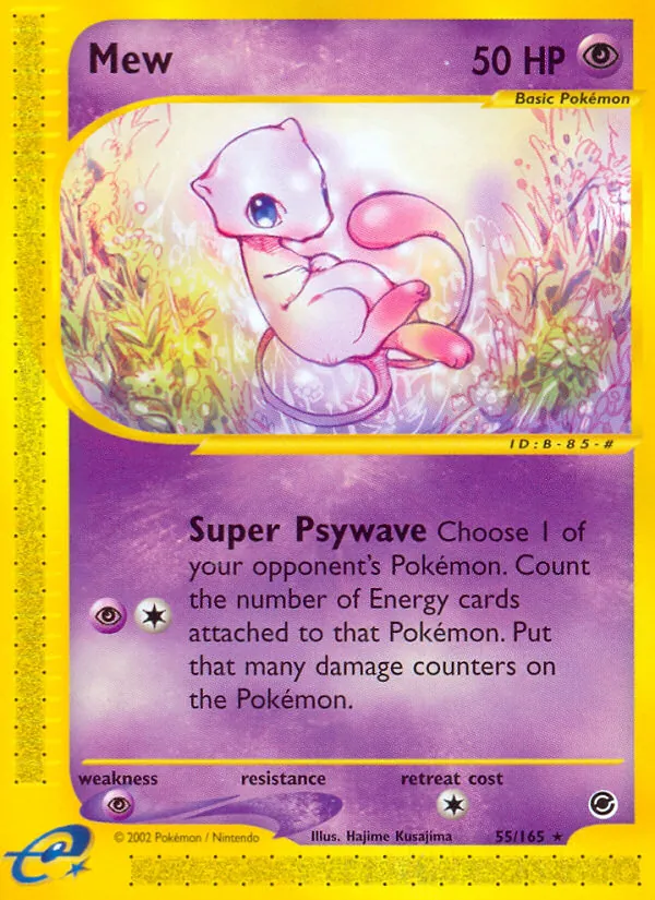 Mew — Expedition Base Set 55