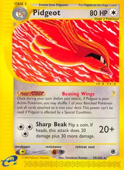 Pidgeot — Expedition Base Set 59