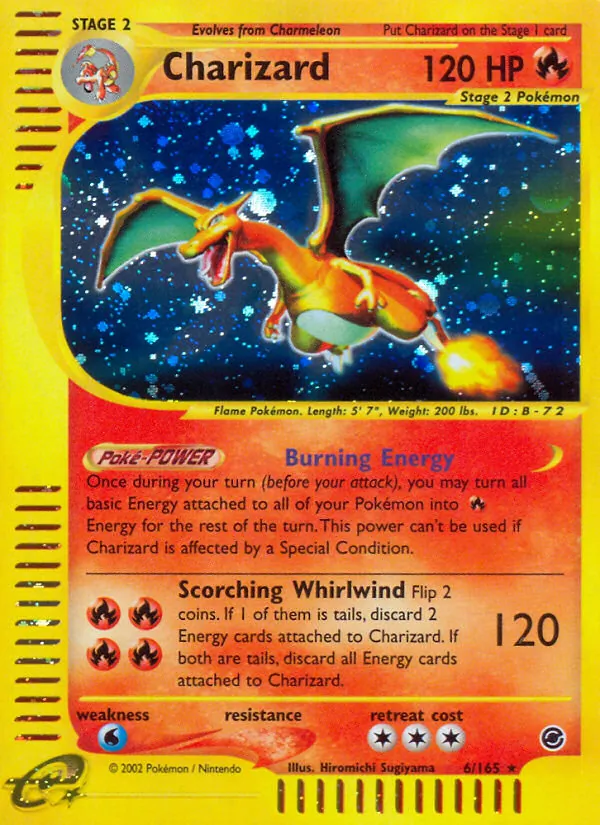 Charizard — Expedition Base Set 6