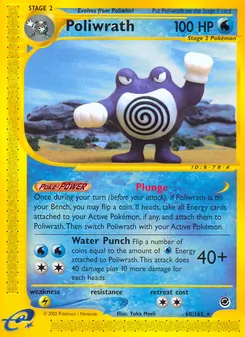 Poliwrath — Expedition Base Set 60
