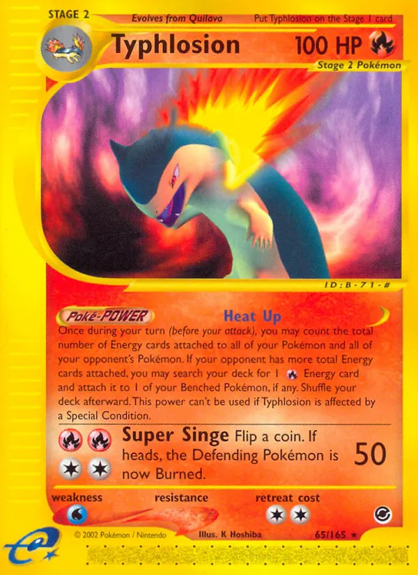 Typhlosion — Expedition Base Set 65