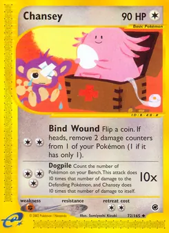 Chansey — Expedition Base Set 72
