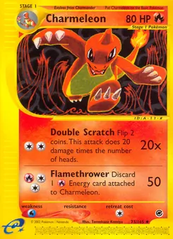 Charmeleon — Expedition Base Set 73