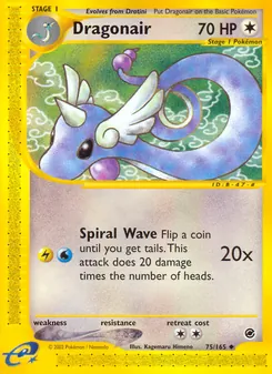 Dragonair — Expedition Base Set 75