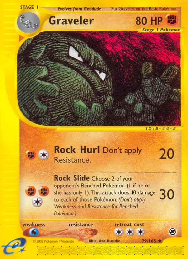 Graveler — Expedition Base Set 79