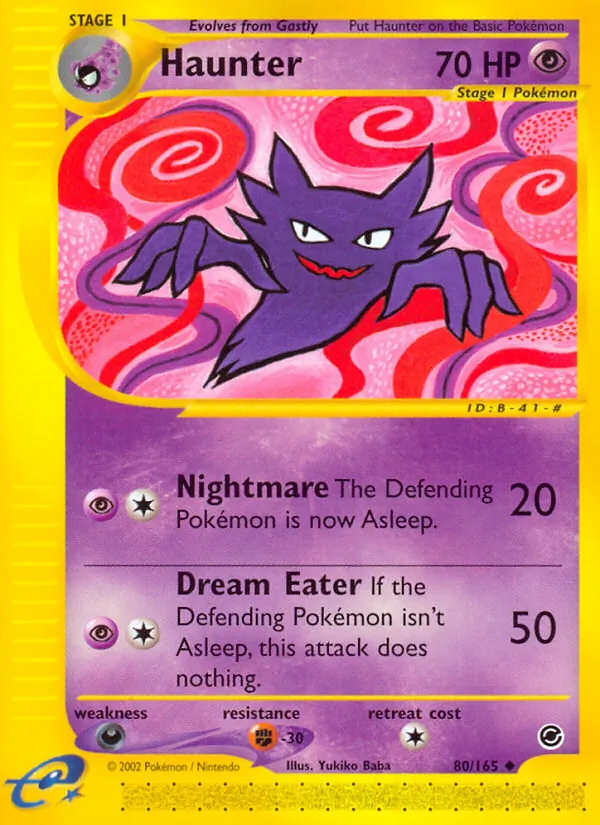 Haunter — Expedition Base Set 80