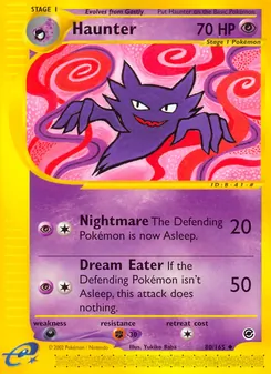 Haunter — Expedition Base Set 80