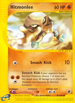 Hitmonlee — Expedition Base Set 81
