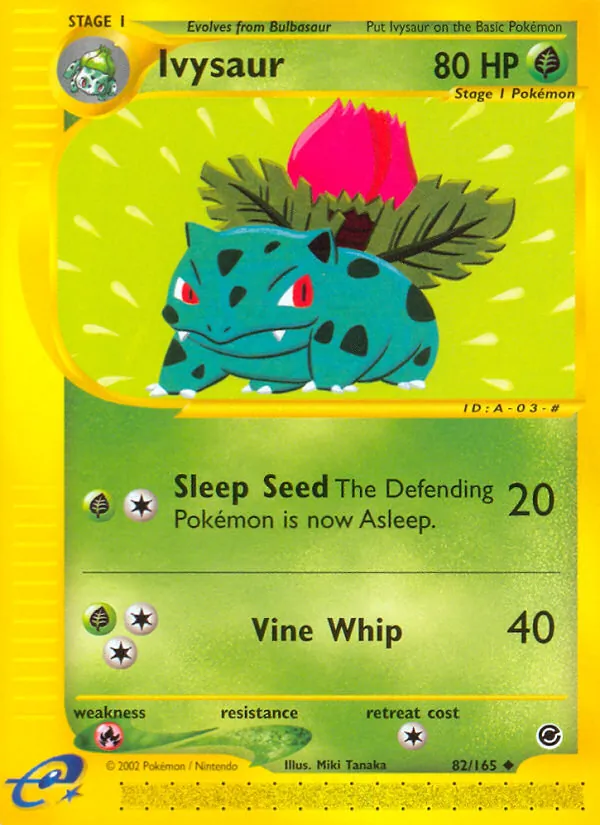 Ivysaur — Expedition Base Set 82