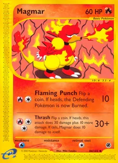 Magmar — Expedition Base Set 86