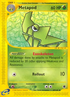 Metapod — Expedition Base Set 87