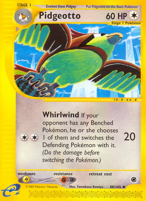 Pidgeotto — Expedition Base Set 88